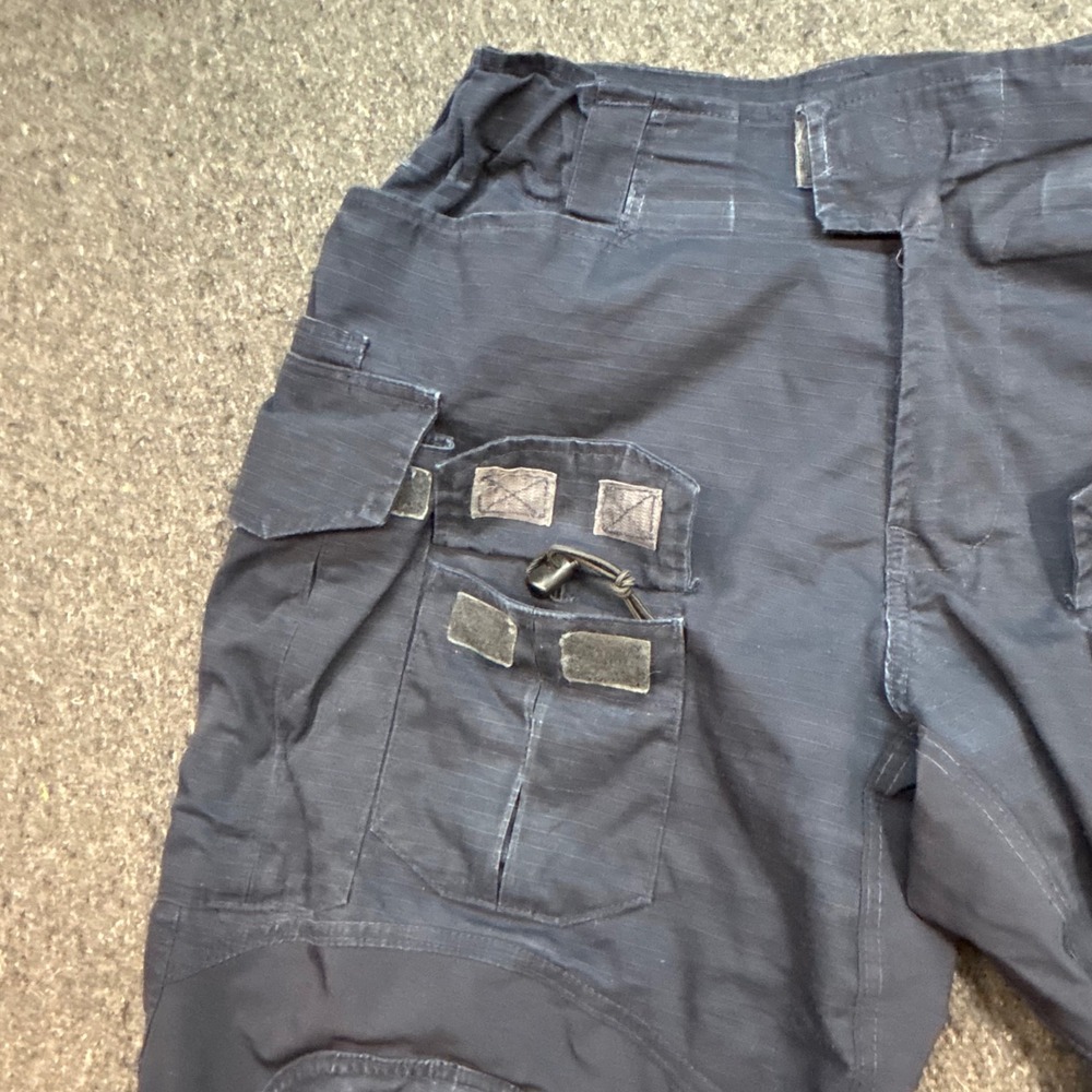 Krydex G3 Tactical Combat Pants 38W Mens Navy Blue Ripstop Cargo Trousers - Picture 3 of 13